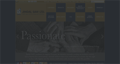 Desktop Screenshot of jindalsaw.com